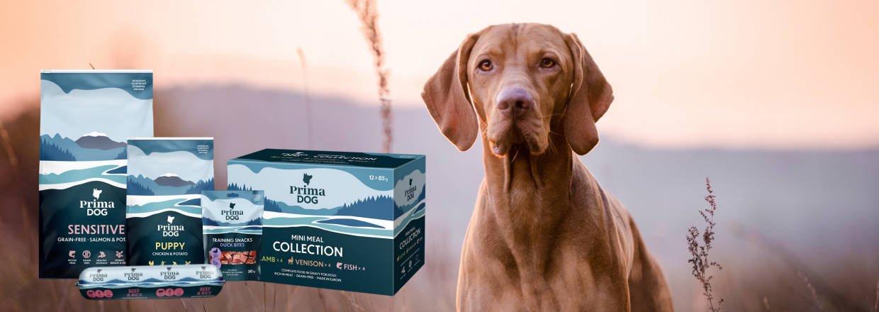 NY LAV PRIS PÅ MASSER AF PRIMA DOG PRODUKTER