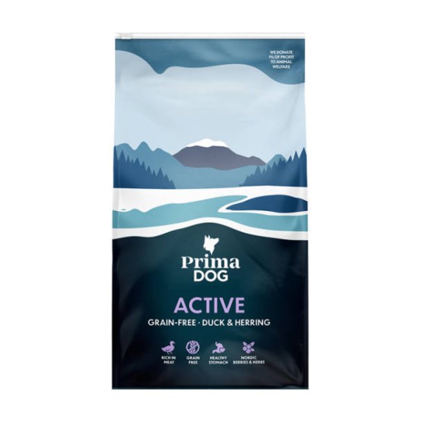 Active Adult All Breeds Grain Free - Duck &amp; Herring - 10kg