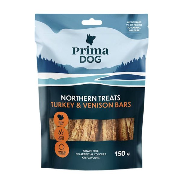 Northern Treats Bar - Turkey &amp; Venison - 150g
