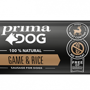 Sausage for Dogs - Game & Rice