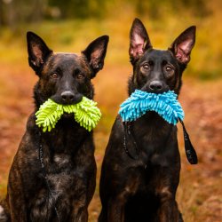 Fluffy 2 Handle - Plysleget�j med to stropper